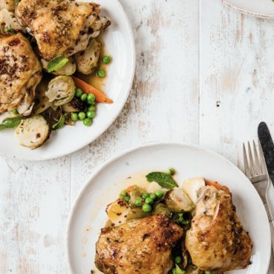 Winter chicken bake