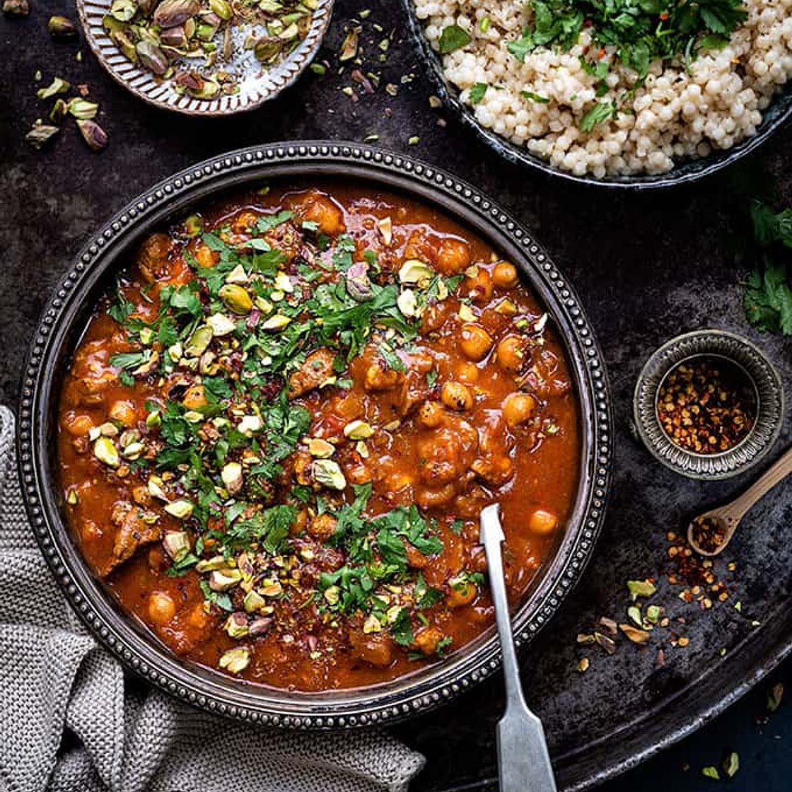Moroccan lamb tagine