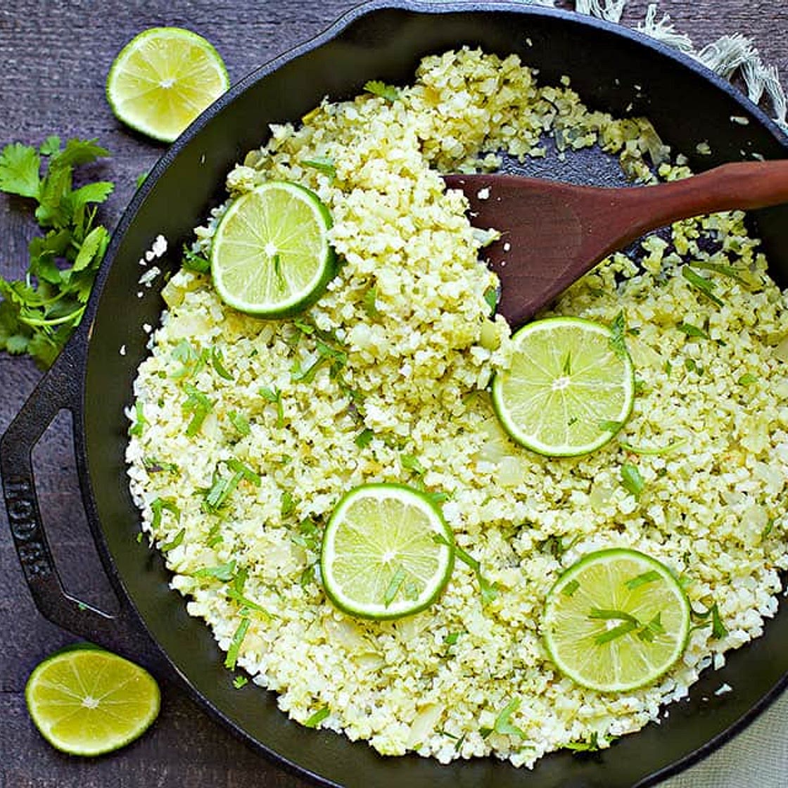 Cilantro Lime Cauliflower Rice