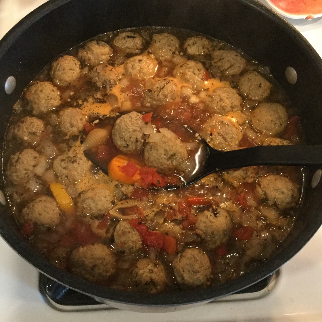 Hearty Italian Meatball Soup