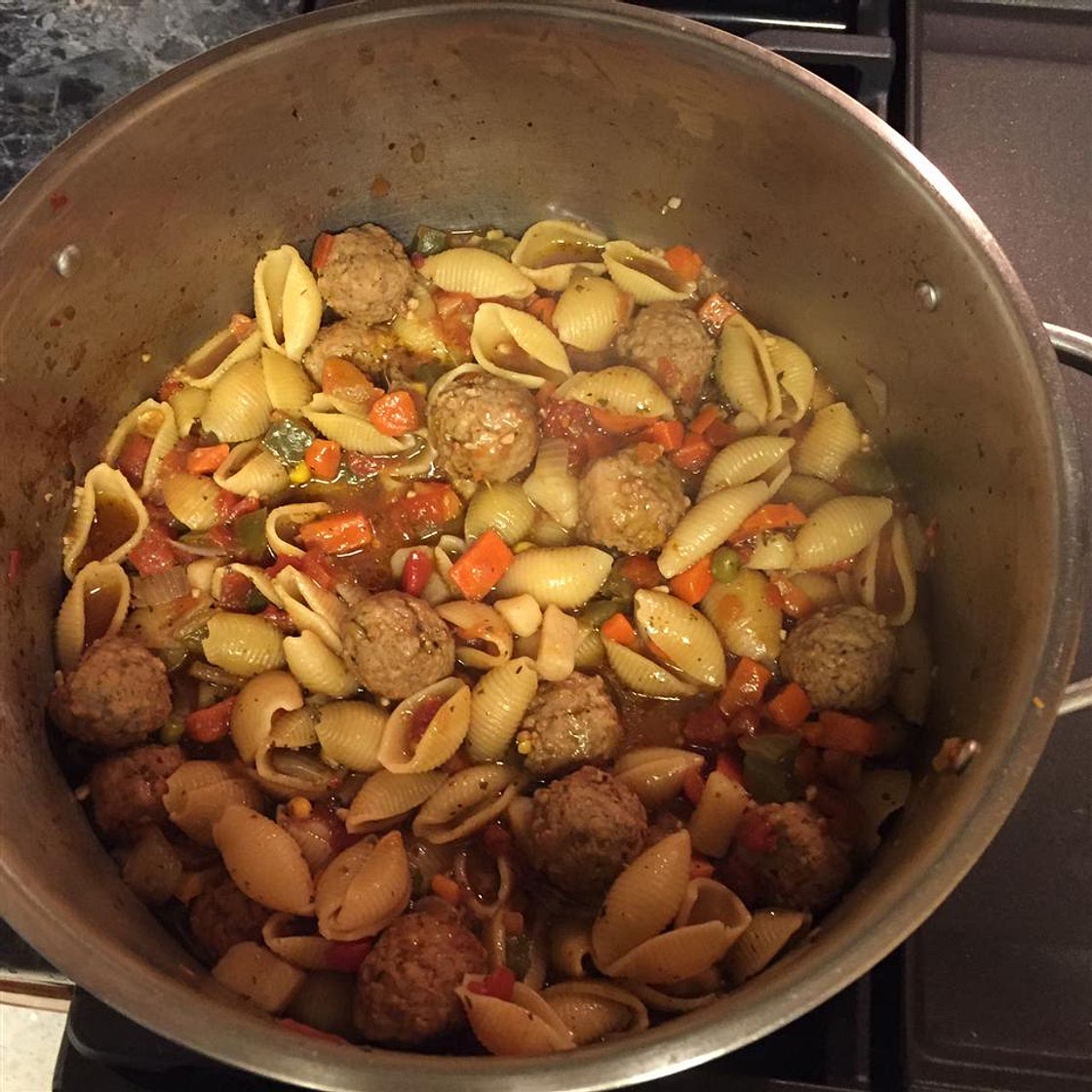 Hearty Italian Meatball Soup