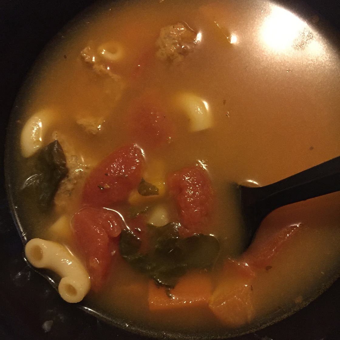 Hearty Italian Meatball Soup