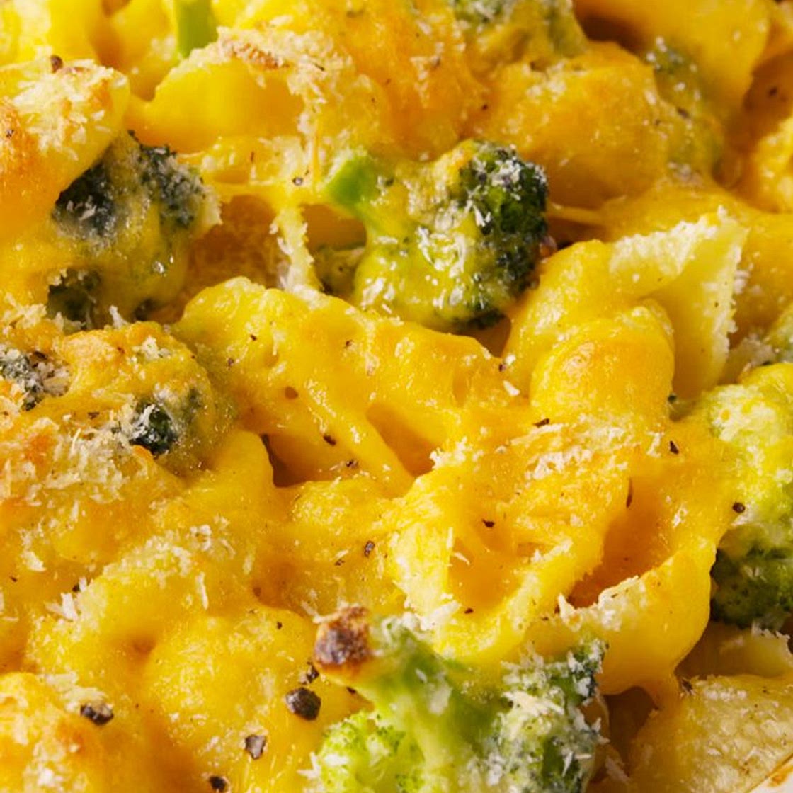 Broccoli-Cheddar Mac & Cheese