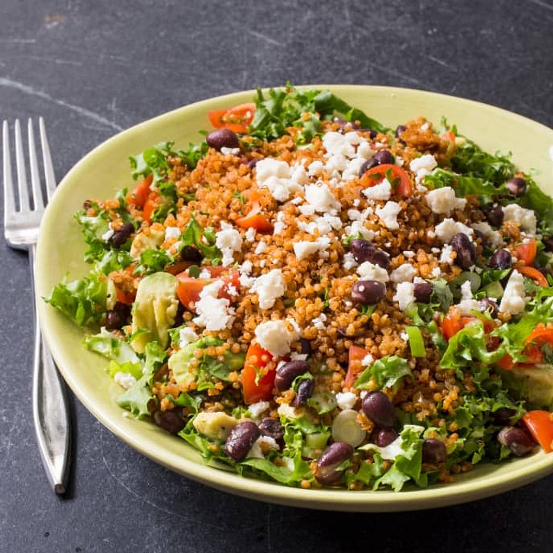 Quinoa Taco Salad Bowls