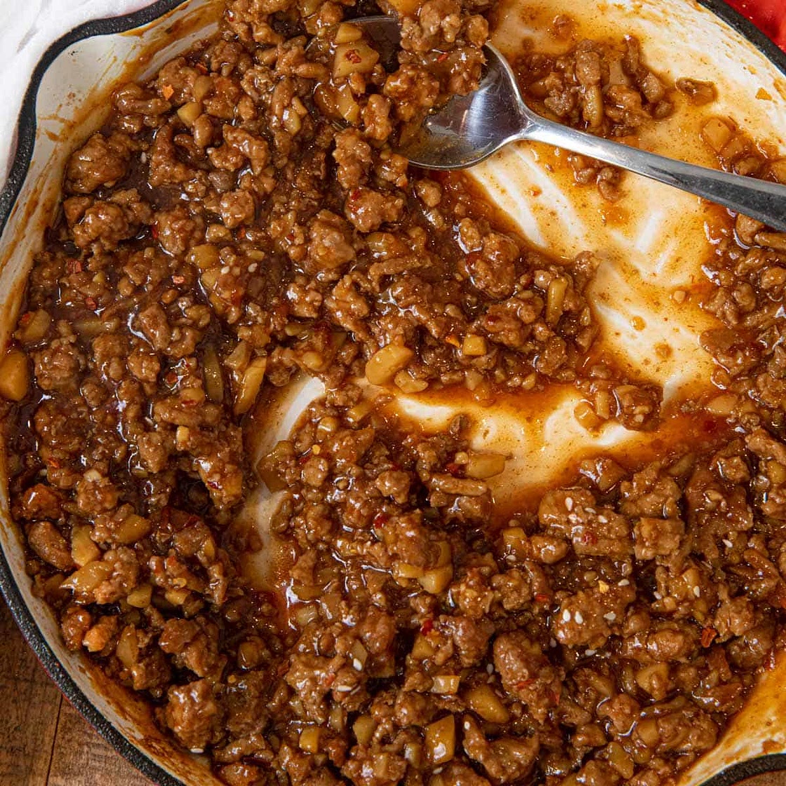 Ground General Tso's Chicken