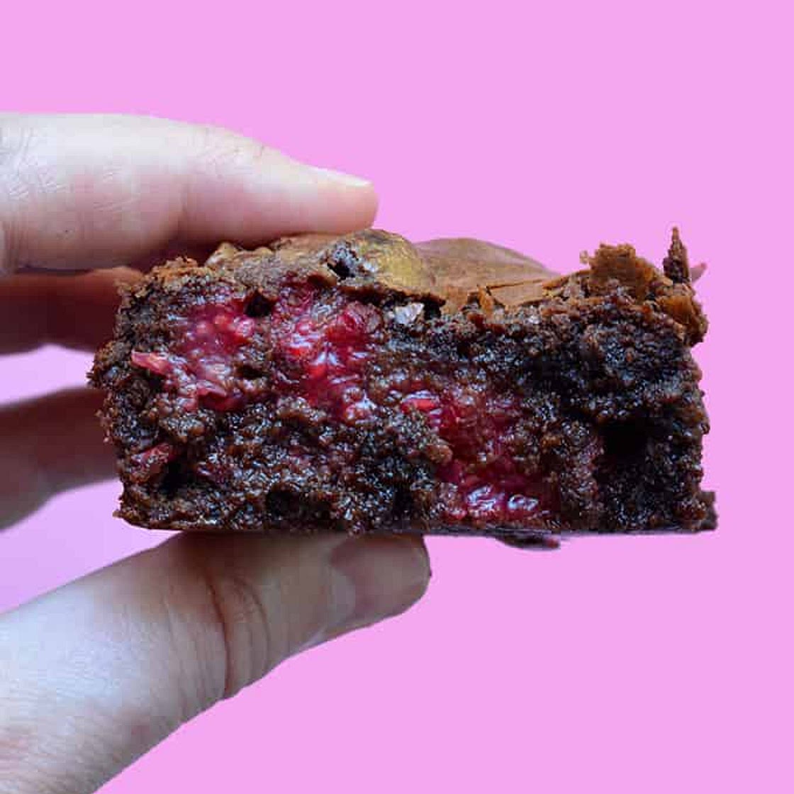 Raspberry Chocolate Brownies