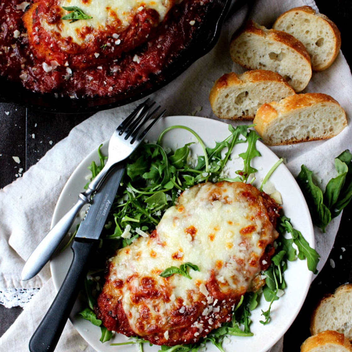 Skillet Chicken Parmesan