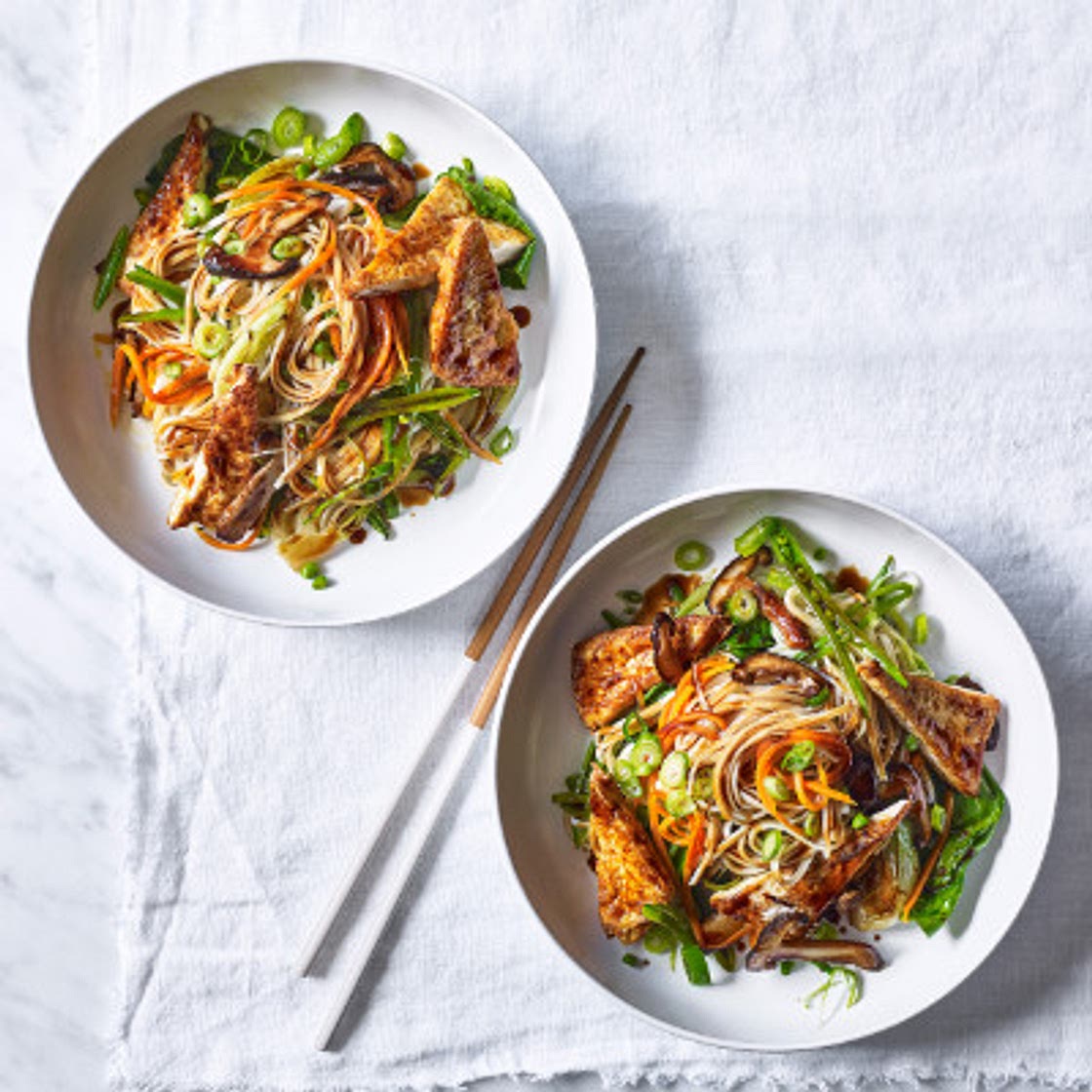 Tofu chow mein