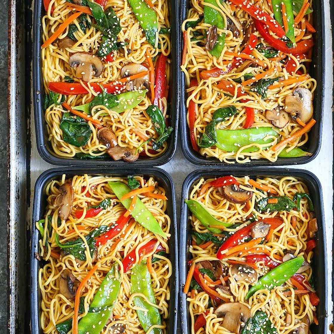 Lo Mein Meal Prep
