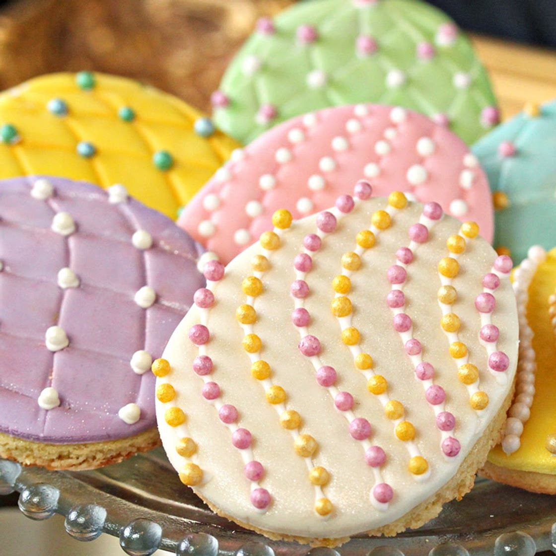 Easter Egg Sugar Cookies