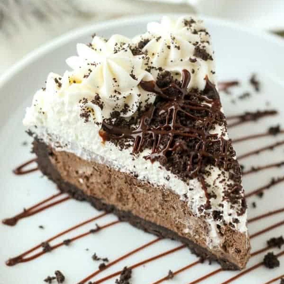 Marshmallow chocolate pie