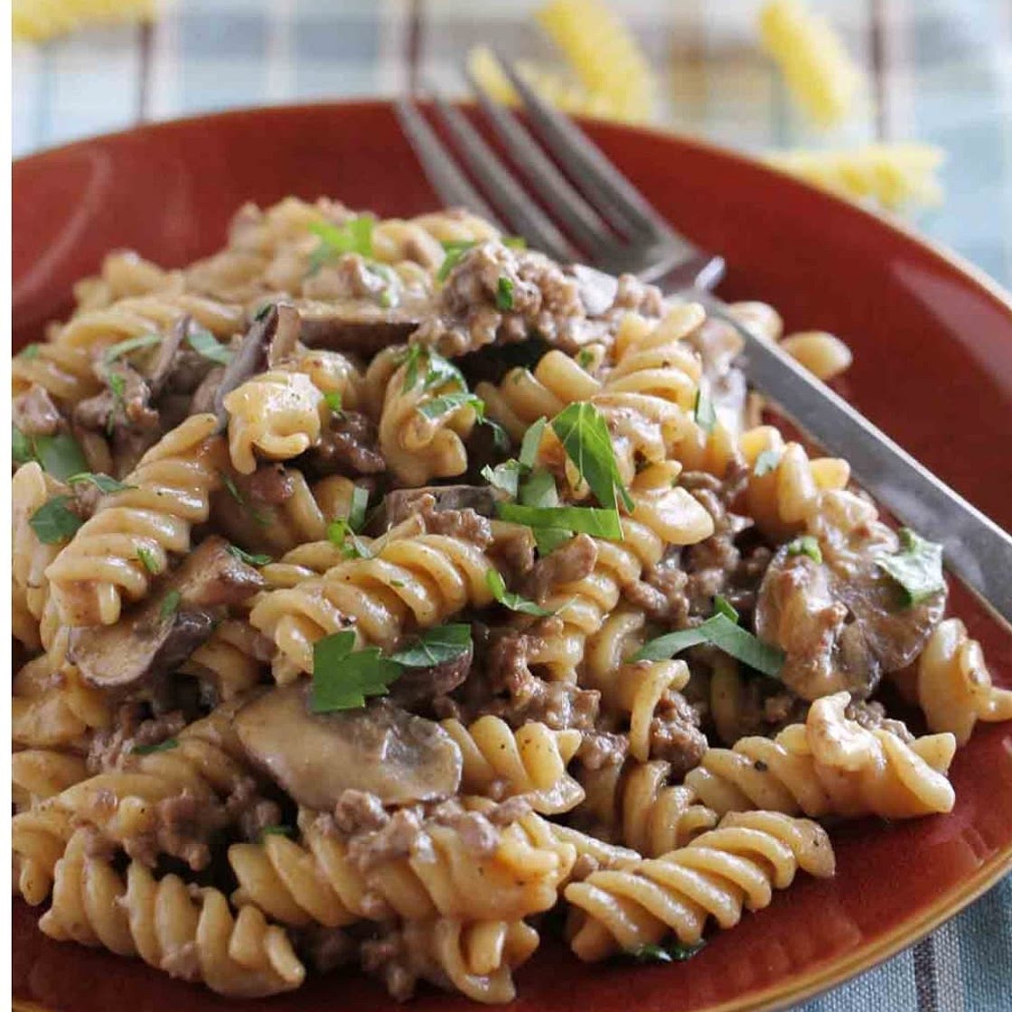 Creamy Beef Stroganoff GF & DF