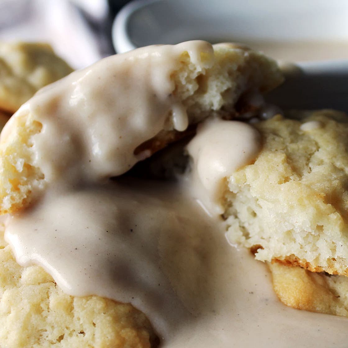 Easy Vegan Drop Biscuits