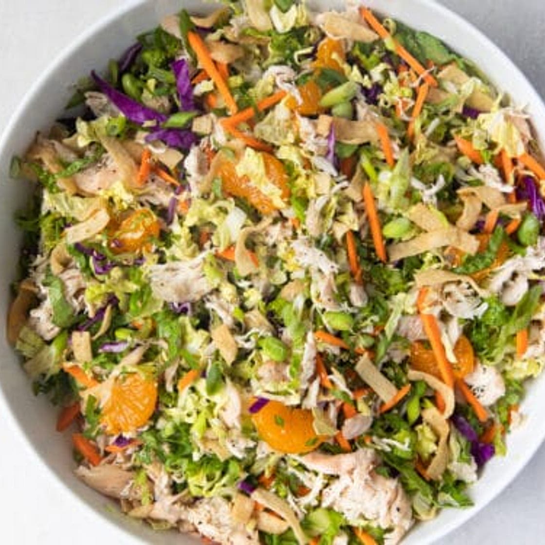 Chopped Oriental Chicken Salad