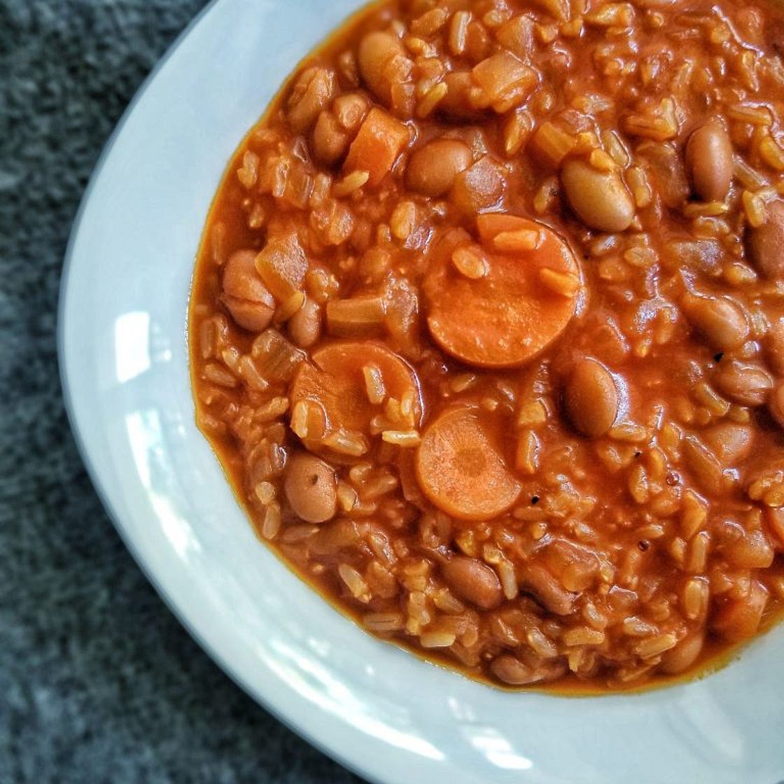 Righteous Rice And BLESSED Bean Tomato Soup