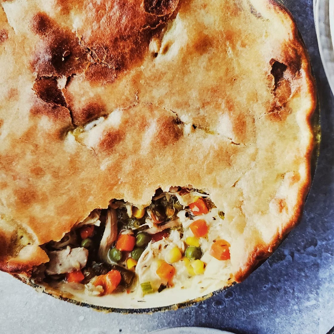 Mom's Skillet Chicken Pot Pie