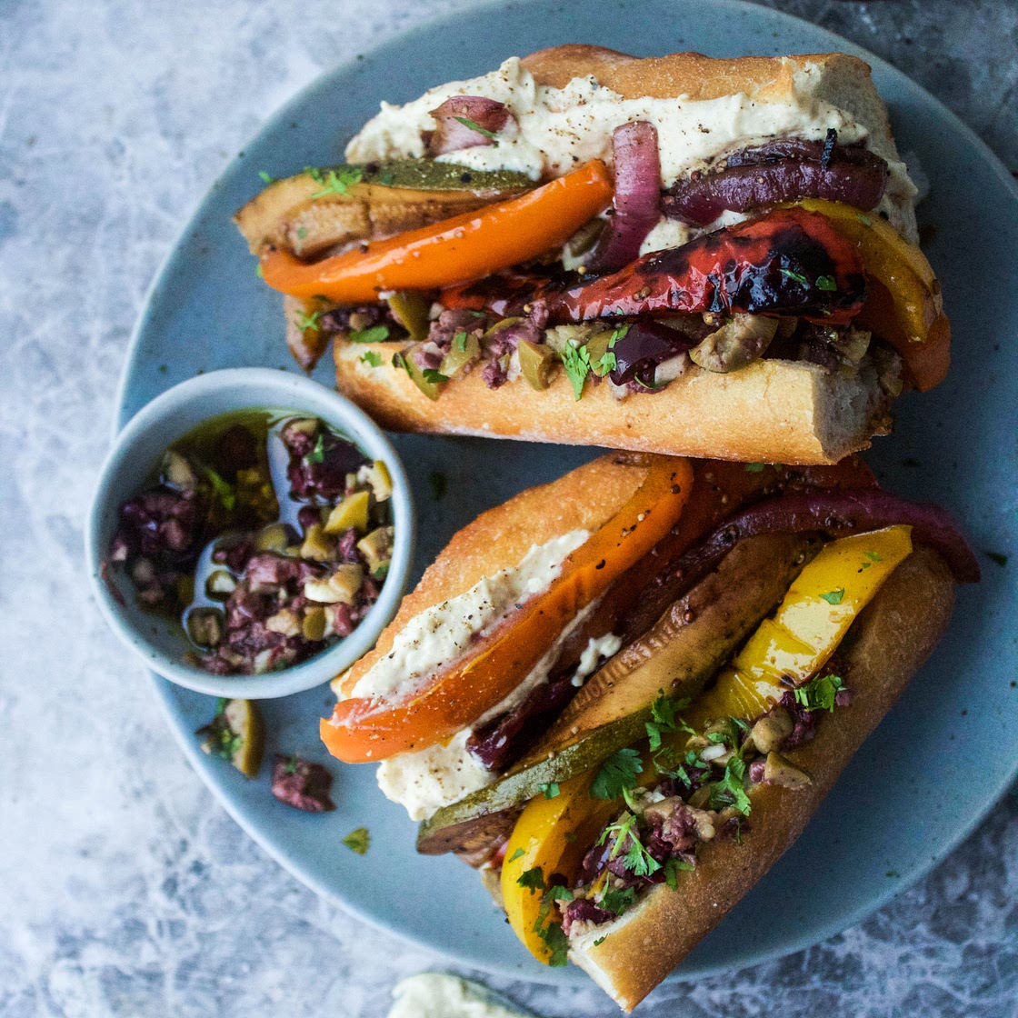 Vegan Grilled Summer Sandwich