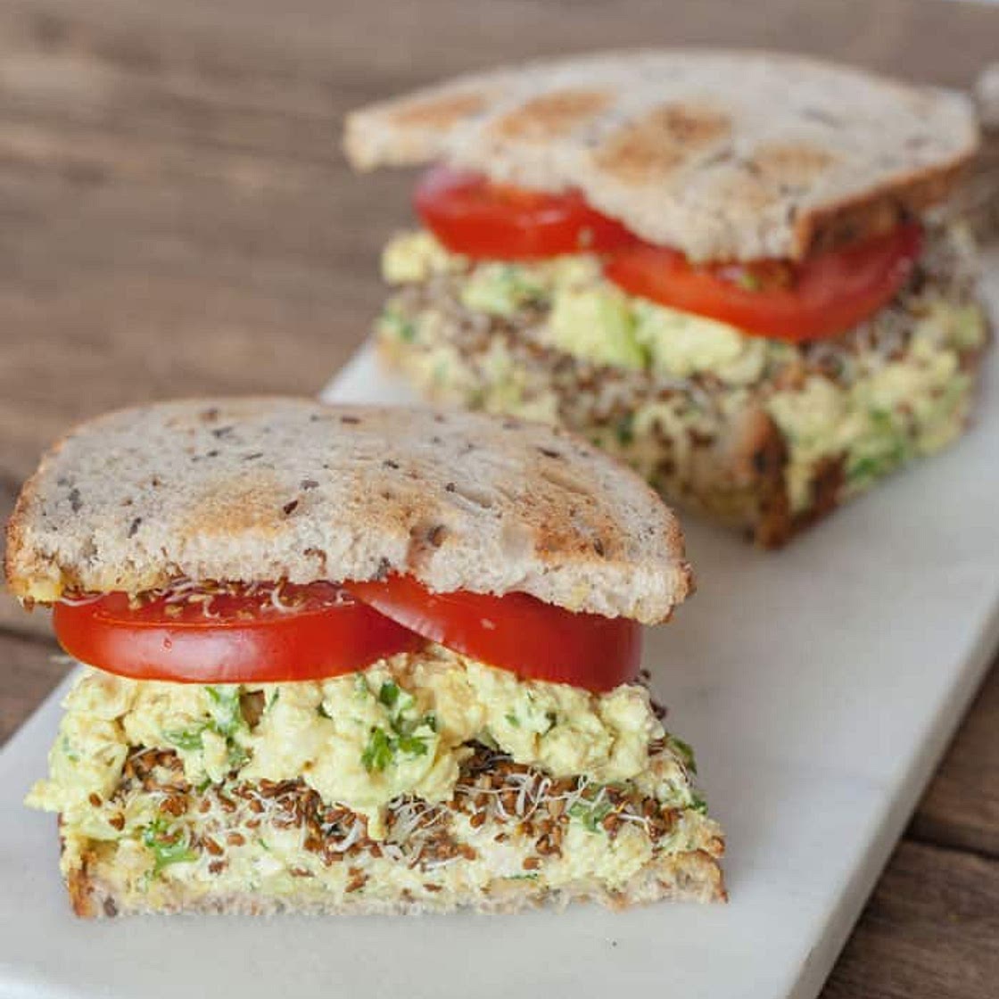 Vegan Egg Salad Sandwich