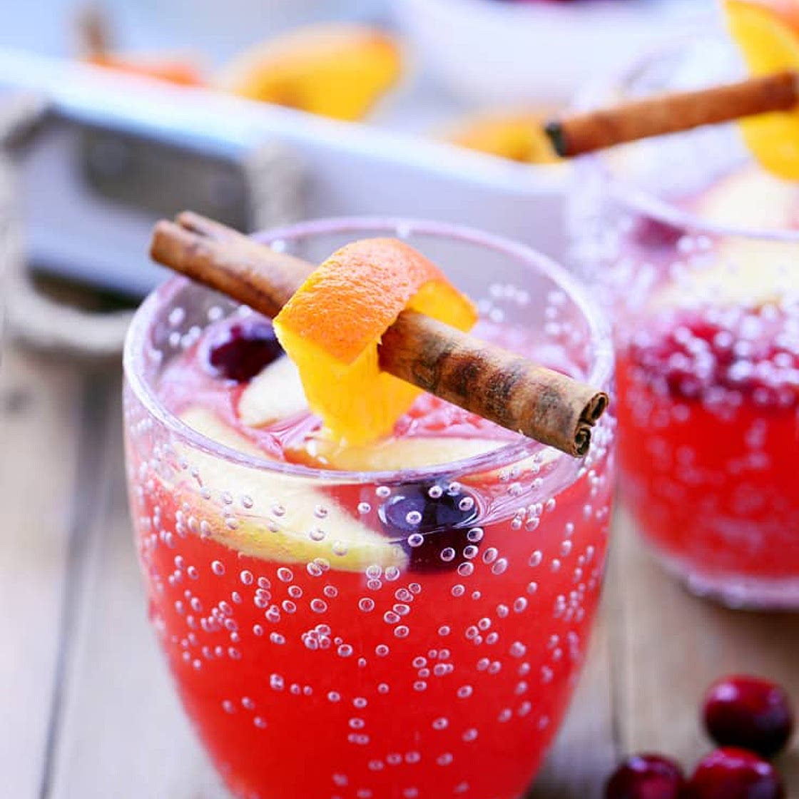 Cranberry Orange Holiday Punch