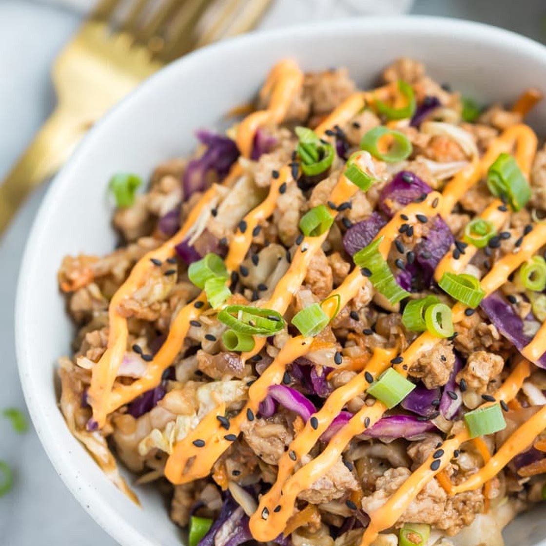 Egg Roll in a Bowl (Whole30, Keto, Paleo, Low Carb)