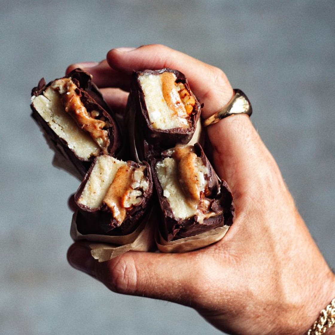 Salted Caramel Chocolate Bars - Avant-Garde Vegan