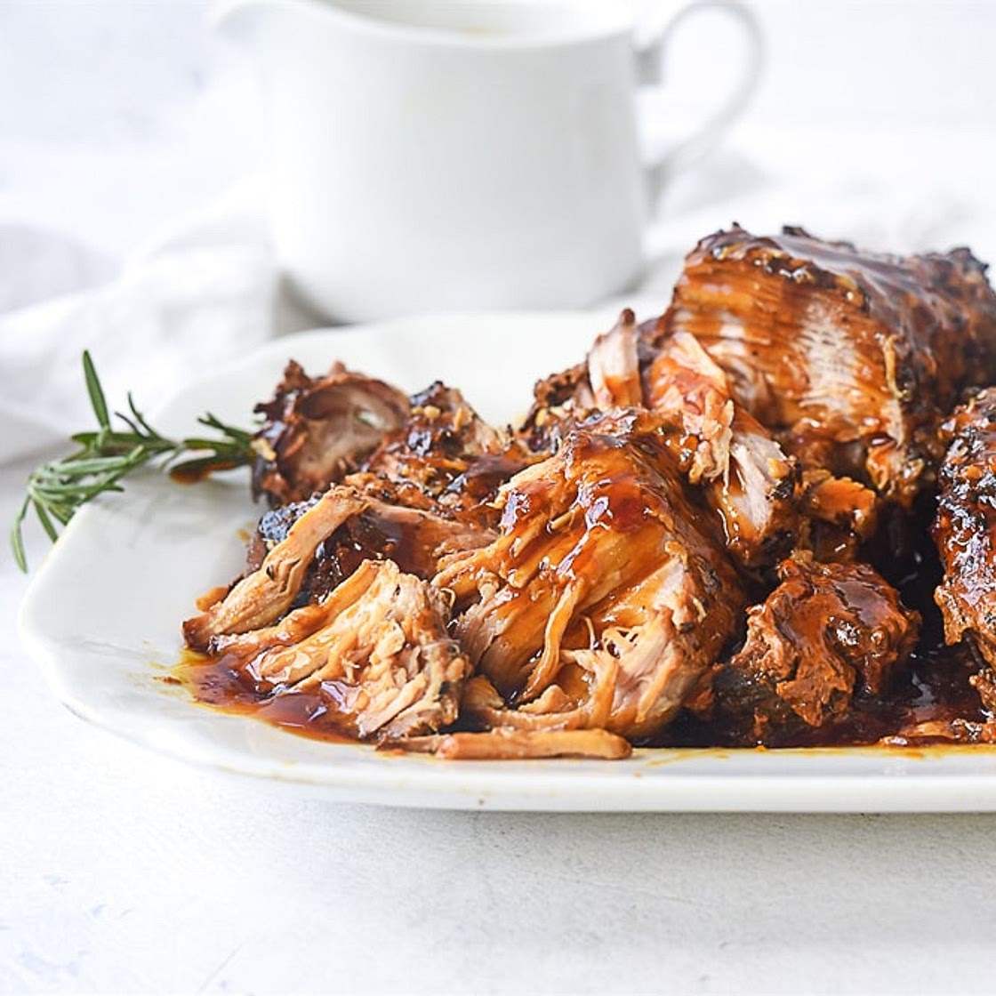 Slow Cooker Parmesan Honey Pork Roast
