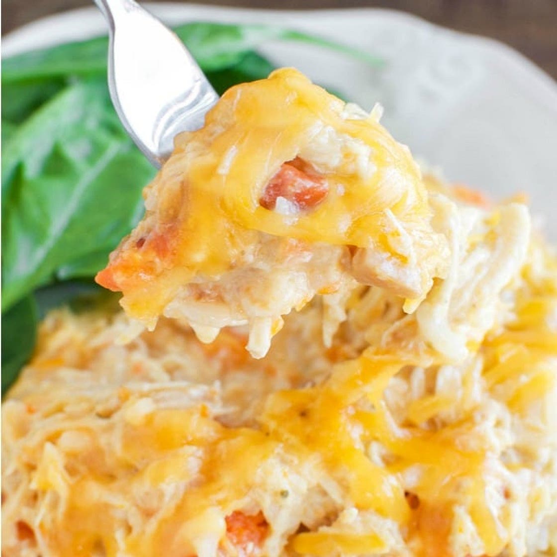Easy Cheesy Crockpot Chicken
