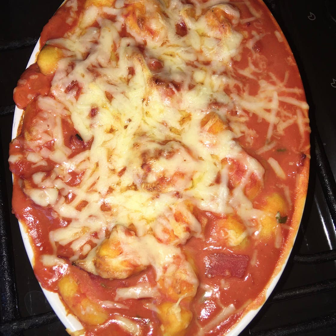 Chorizo Cheesy Gnocchi Bake 