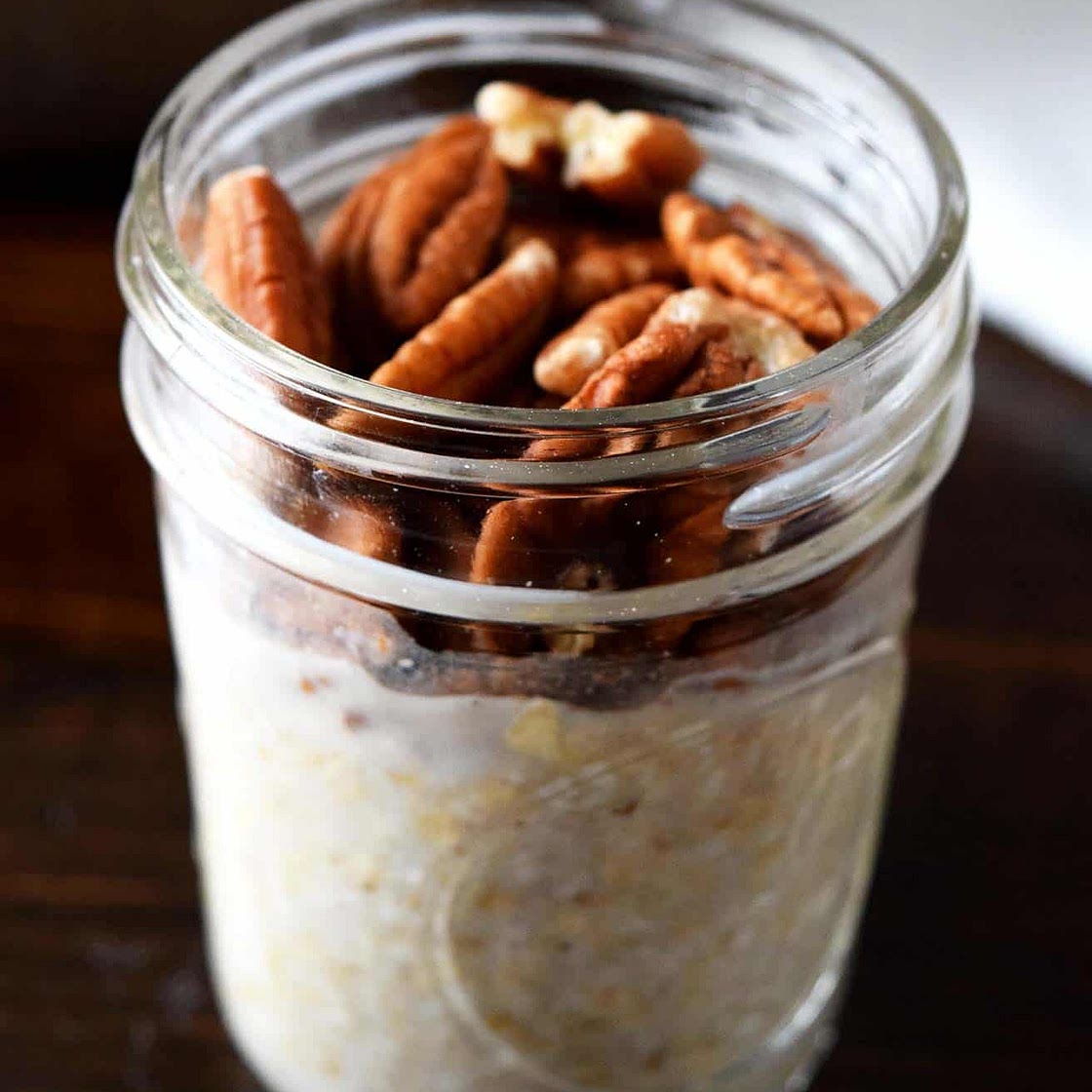 Pecan Pie Overnight Oats