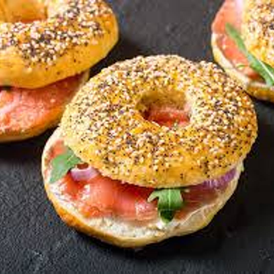 Bagel au saumon