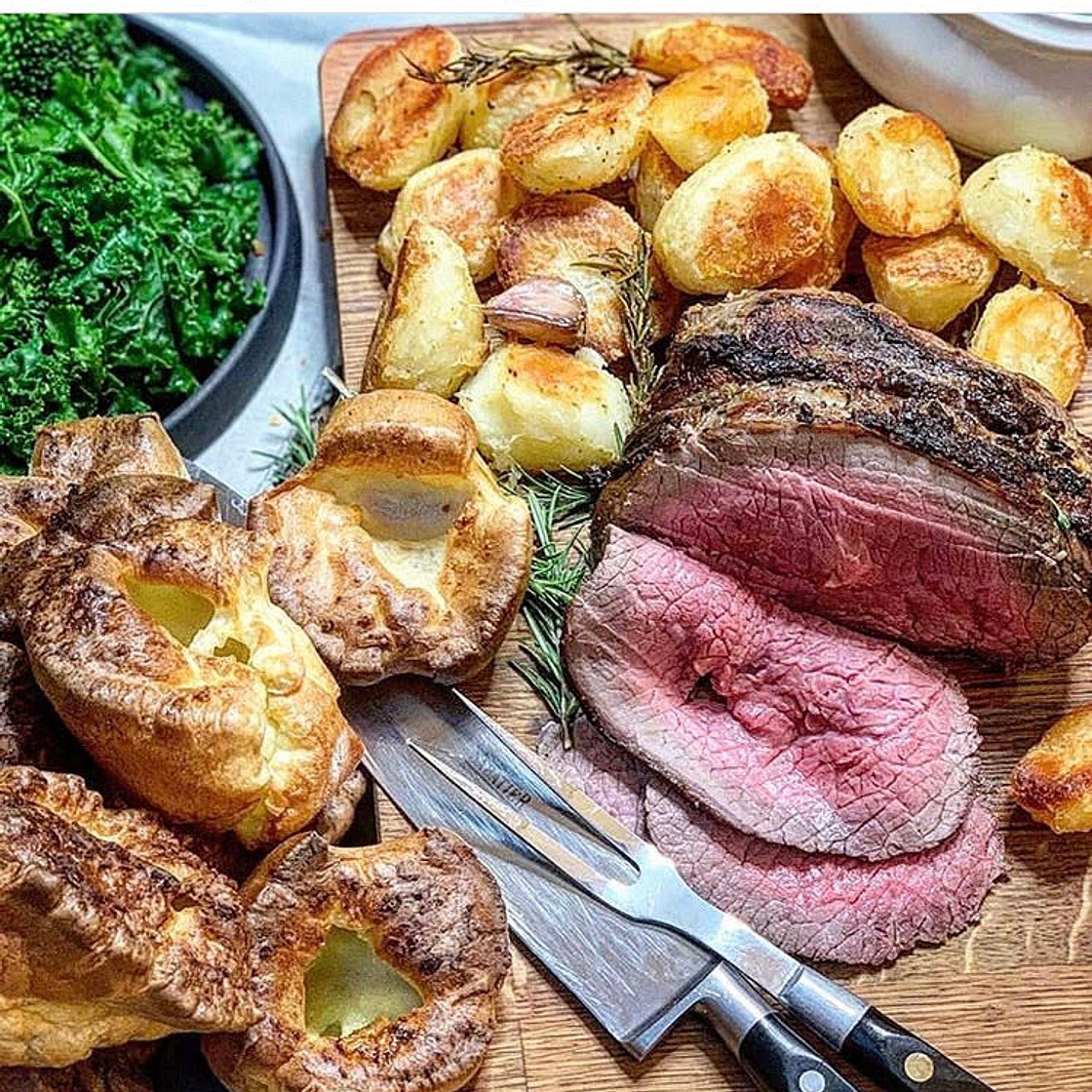 Roast beef + gravy 