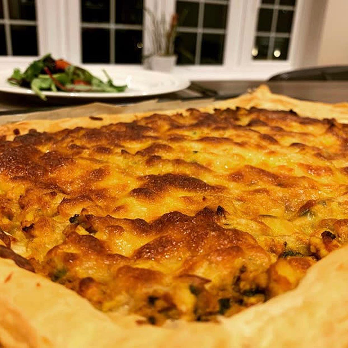 Spicy chicken pie 