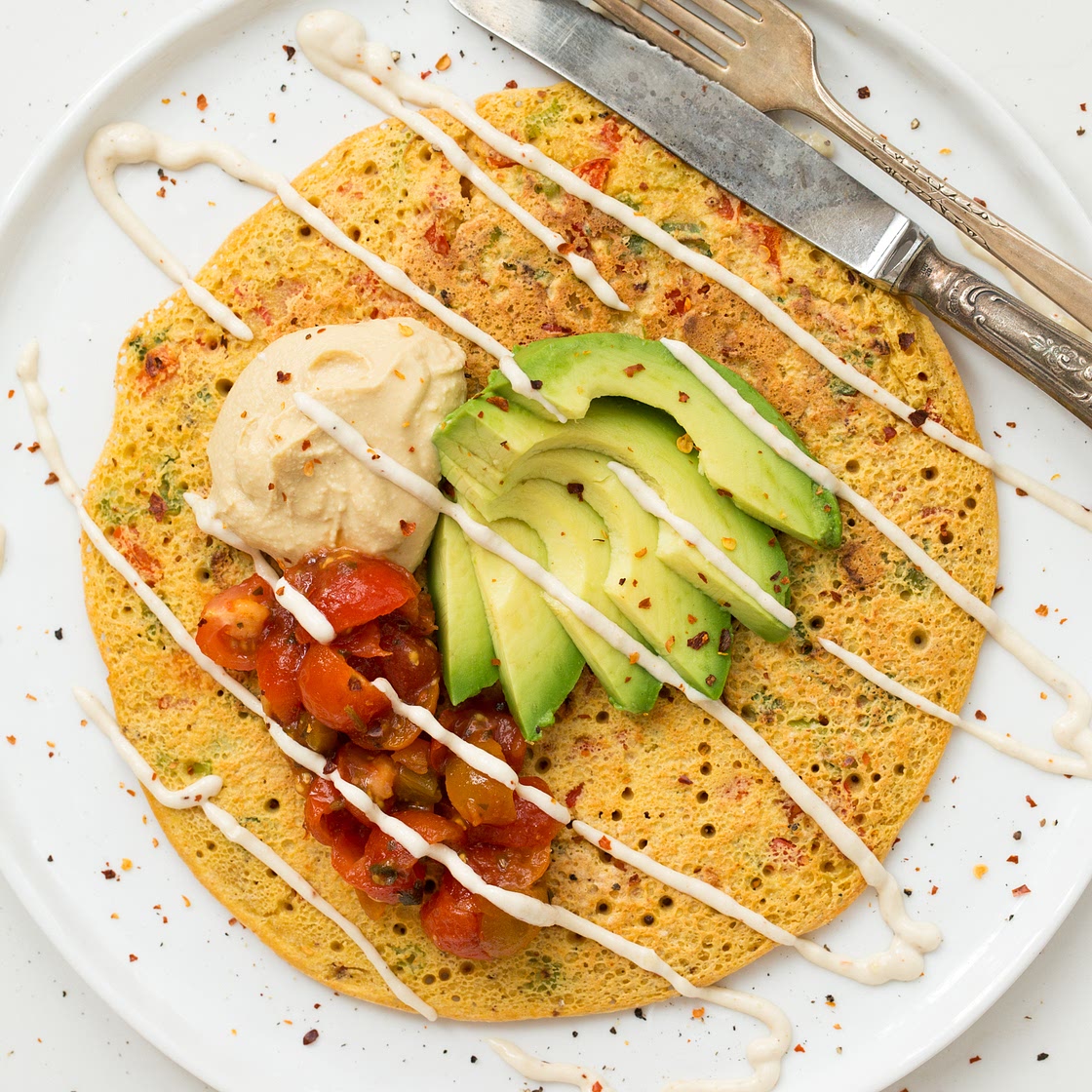 Jumbo Chickpea Pancake