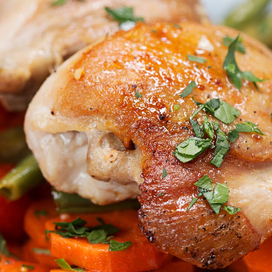 One-pan Honey Lemon Chicken & Veggies Recipe by Tasty