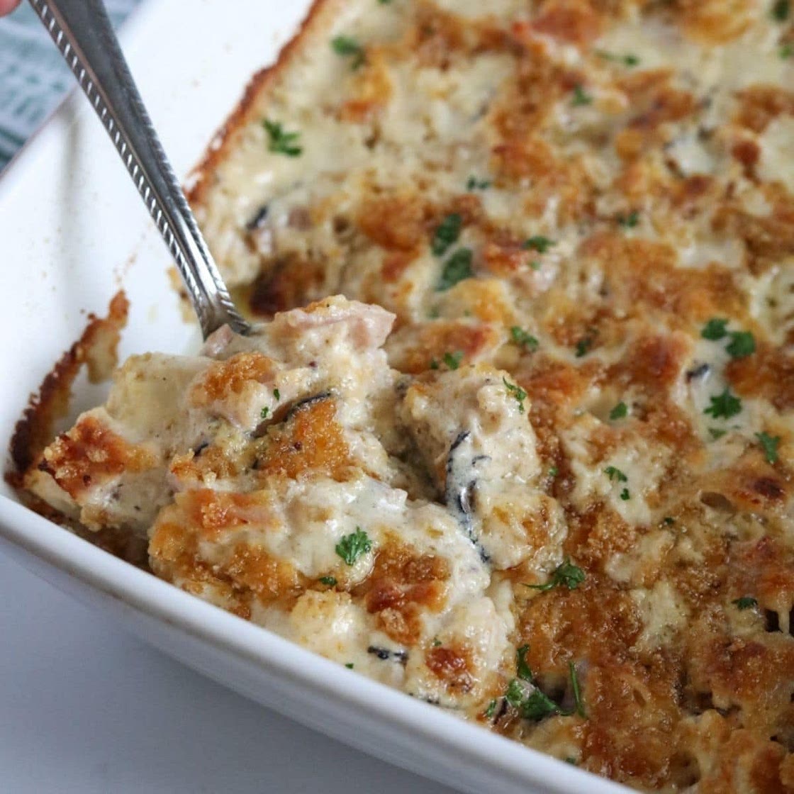 Easy Chicken Cordon Bleu (Keto/Low Carb)
