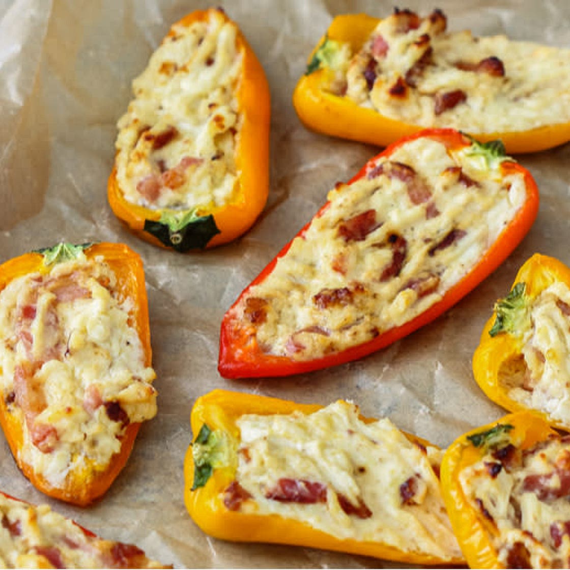 Cheesy Bacon Poppers