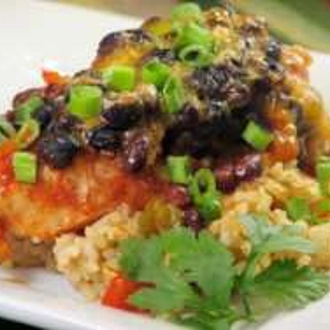 Mexican chicken with black beans