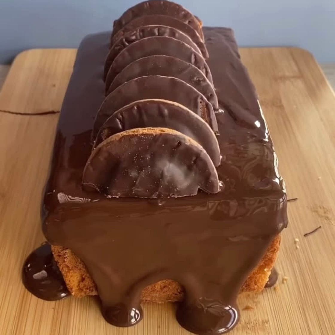 Jaffa cake loaf cake 