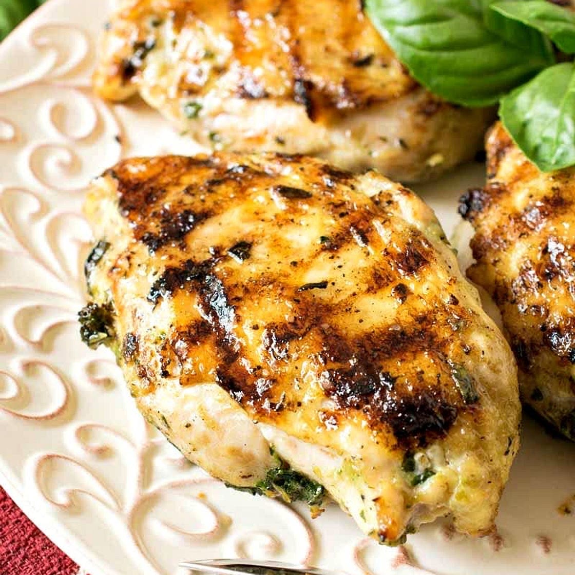 Basil-Glazed Chicken