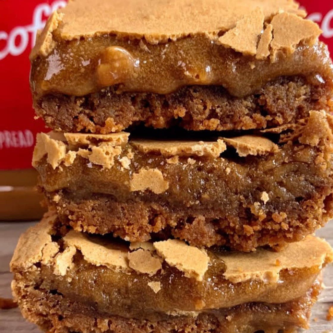 Brown sugar biscoff bars 