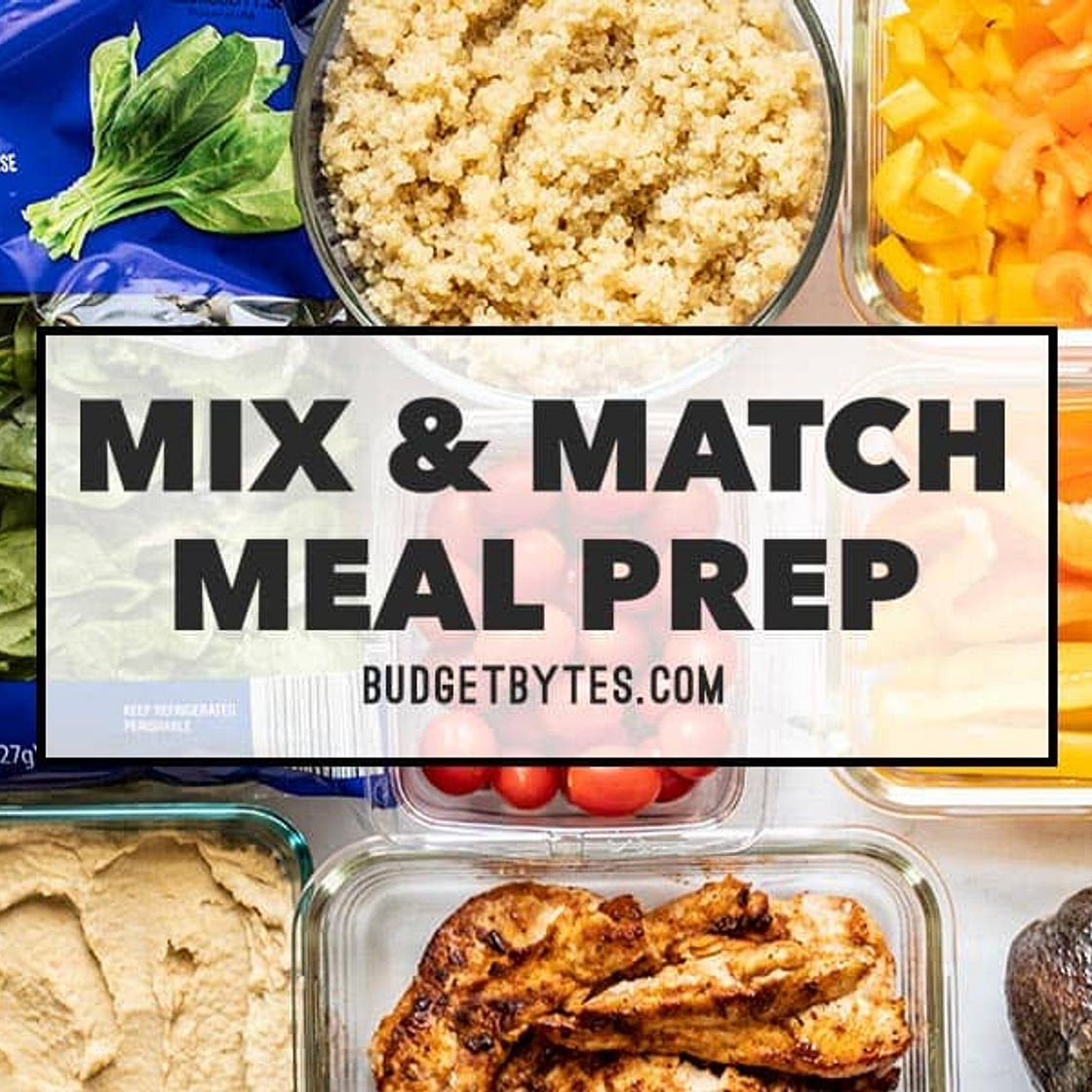 Mix and Match Meal Prep