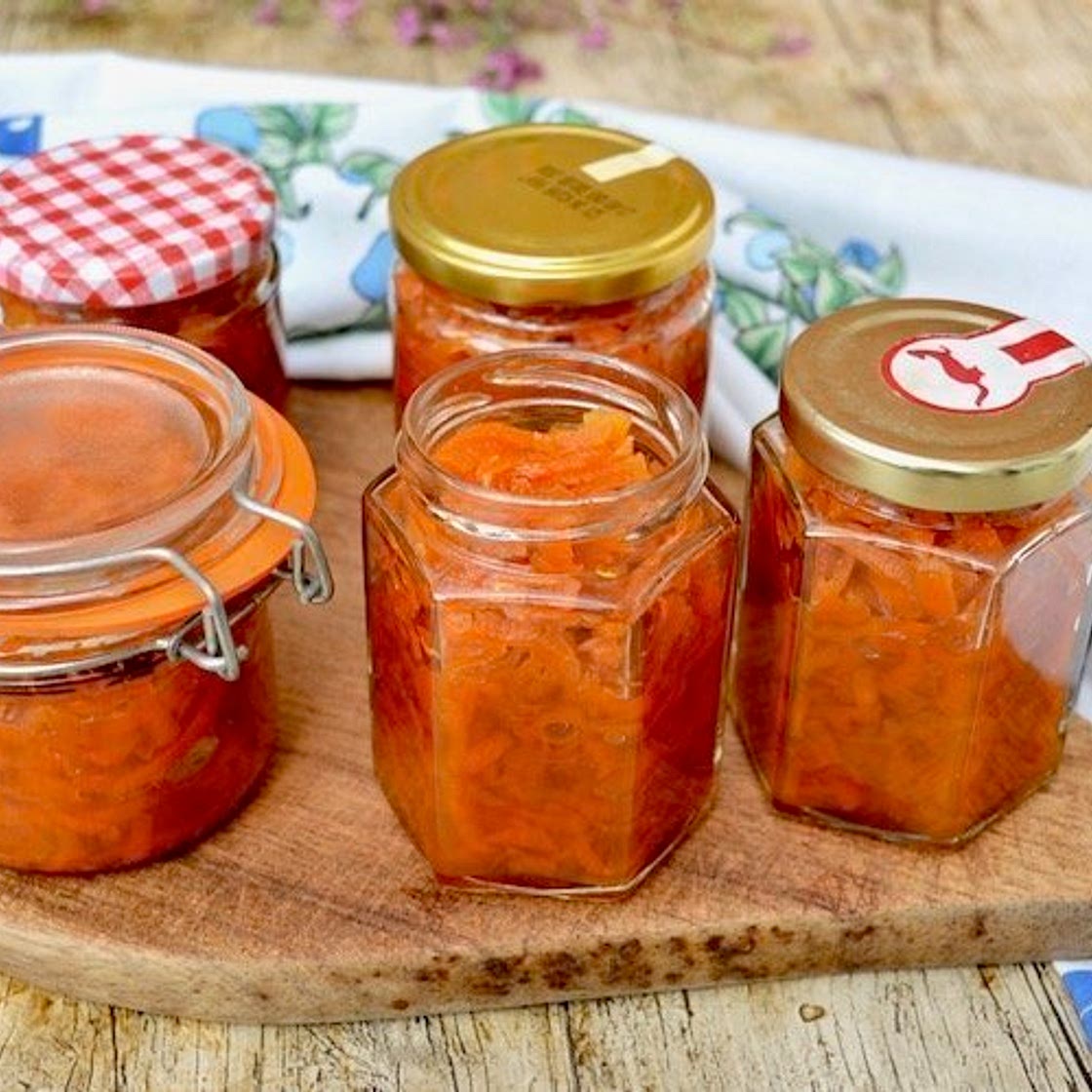 Easy Persian Carrot Jam (Moraba-ye Havij)