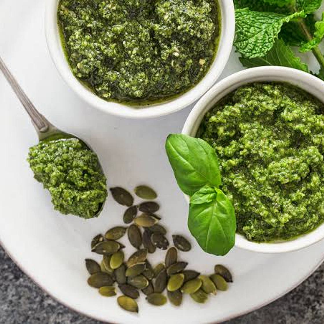 Pumpkin Seed & Basil Pesto
