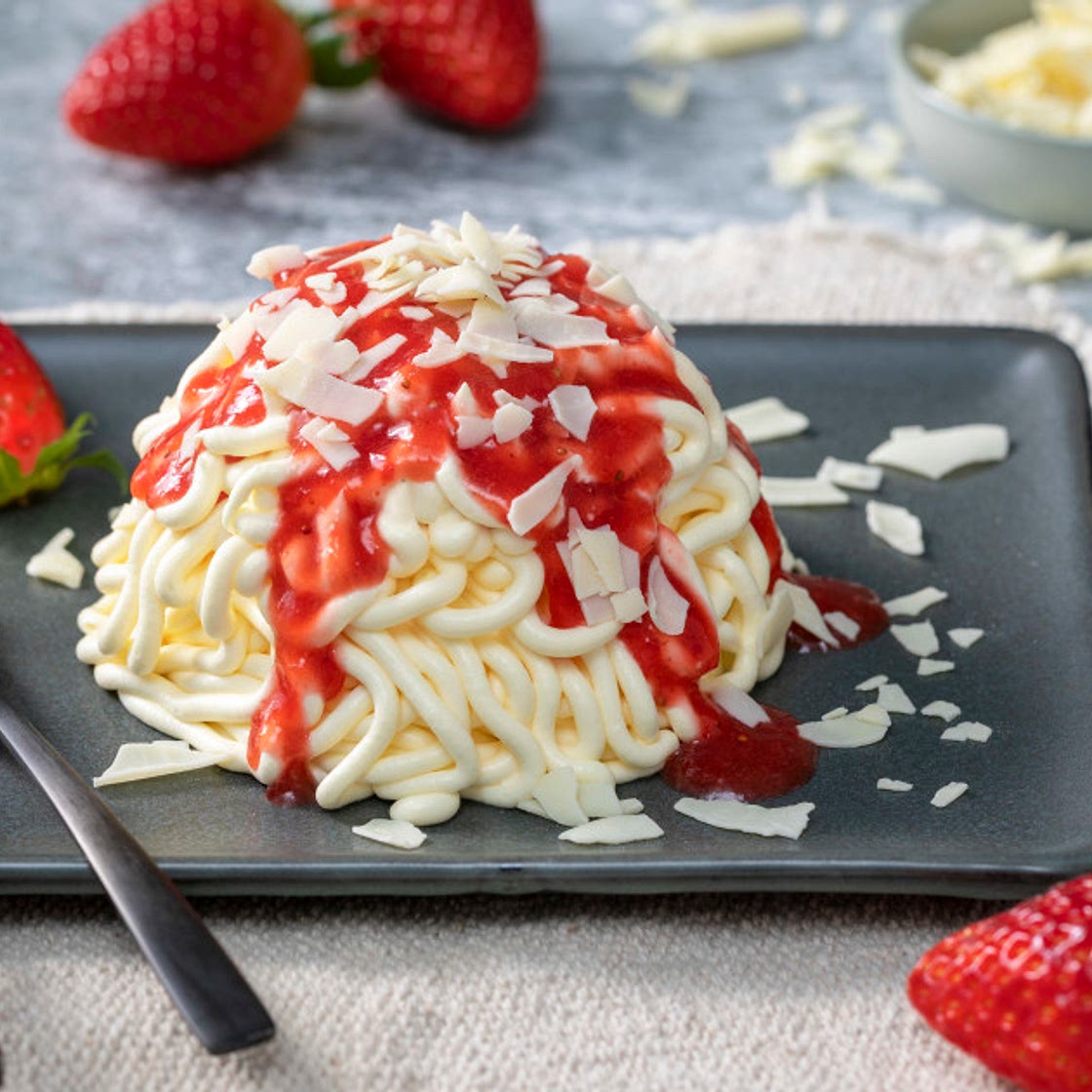 Spaghetti-Eis