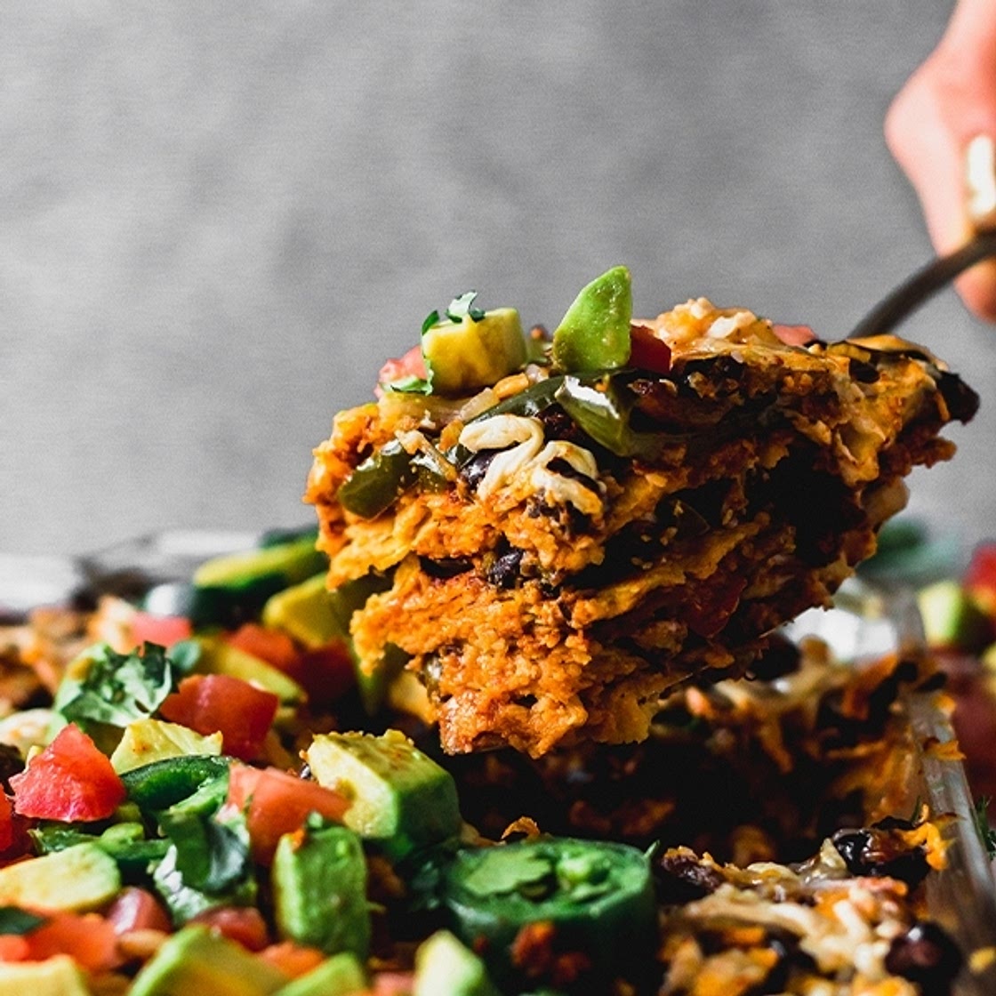 Vegan Enchilada Casserole