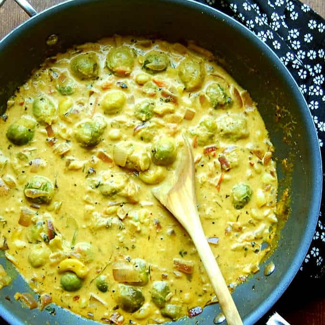 Easy Brussels Sprouts Stew