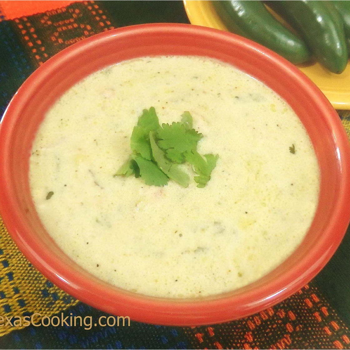 Cream of Jalapeno Soup