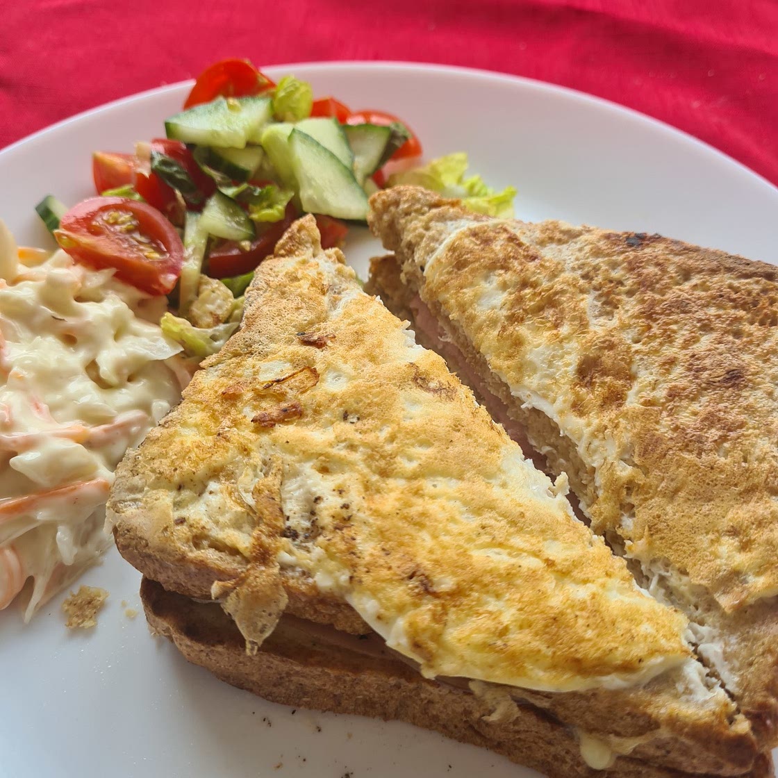 Eggy bread tostie