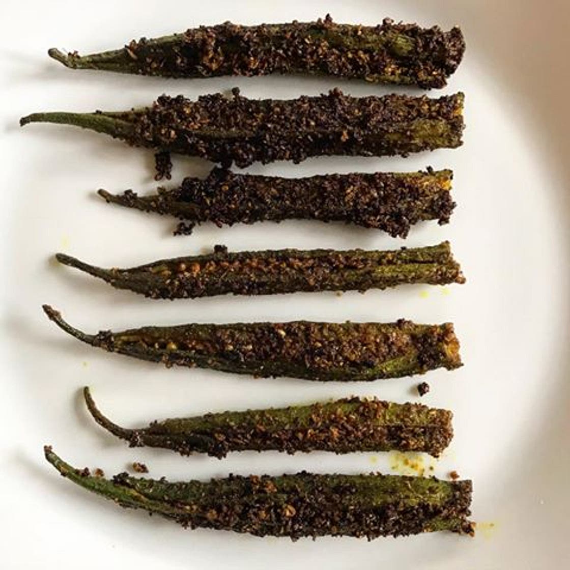 Stuffed spicy Okra