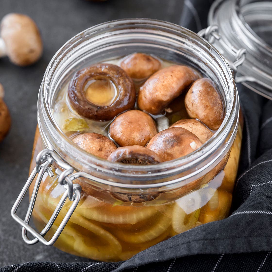 Pickled Mushrooms Are a Russian Christmas Tradition